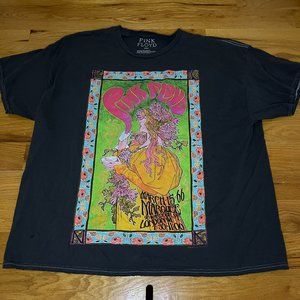 Urban Outfitters Oversized Pink Floyd Band Tee